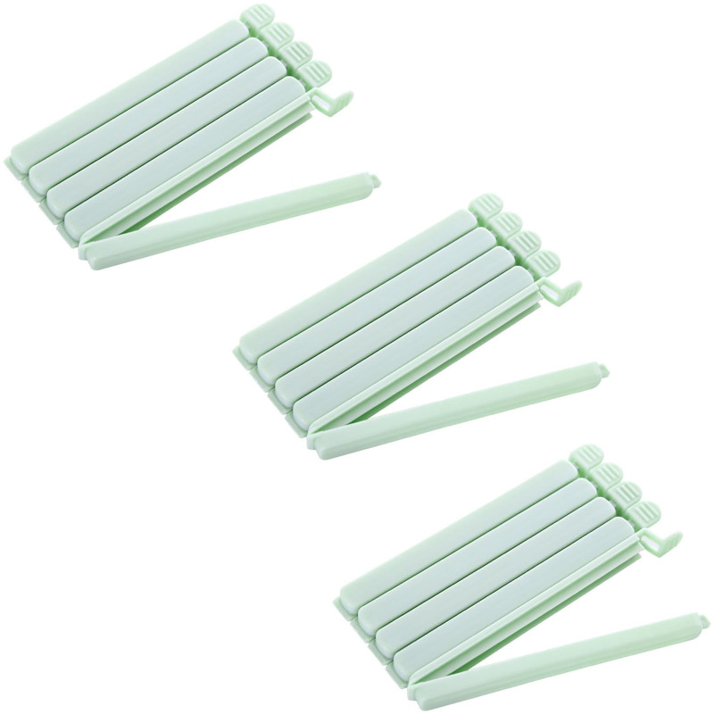 15 Stück Verschlussclips, Lebensmittelbeutel Clips Blau