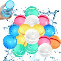 Silikon Wasserbombe, wiederverwendbare Wasserbälle, 16 Stück