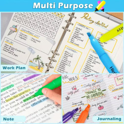 Textmarker Set 6 Farben – Leuchtmarker Schule Büro | befox.ch