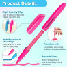 Textmarker Set 6 Farben – Leuchtmarker Schule Büro | befox.ch