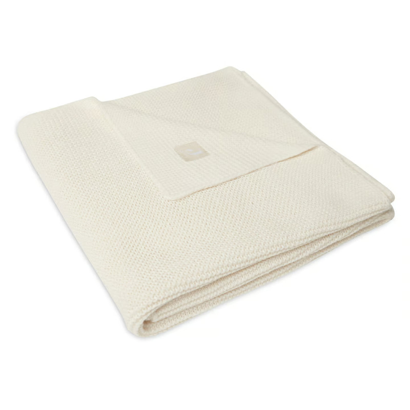 Jollein Decke Basic Knit - 75x100 cm Ivory