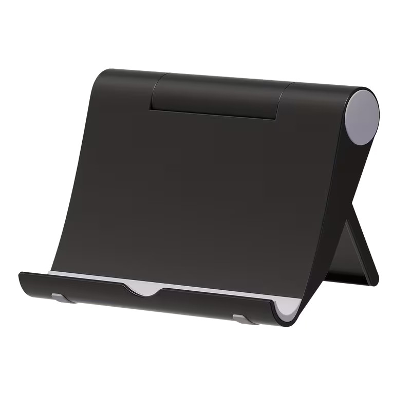 Handyhalterung Multi-Winkel – Universal Tablet & Smartphone Ständer Schwarz