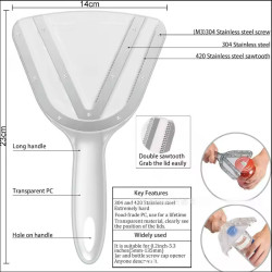 Multifunktion Dosenöffner Edelstahl für Gläser | befox.ch