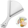2-in-1 Flaschenöffner & Glasöffner für schwache Hände Weiss