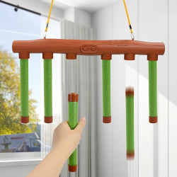Drop Stick Game Fangstöcke-Spiel Reaktionstrainer Grün | befox.ch