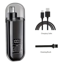 Elektrischer Nasenhaarschneider & Ohrenhaarschneider im kompakten Mini-Design