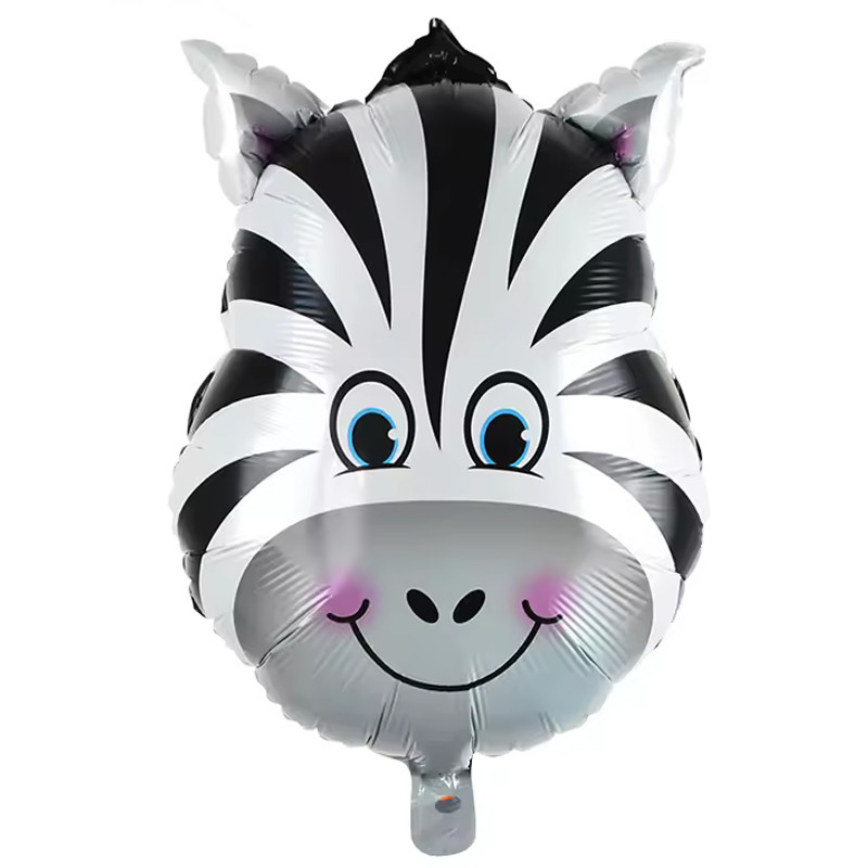 Folienballon Zebra