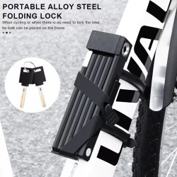 Faltbares Fahrradschloss 67 cm – Kompakt, sicher und praktisch