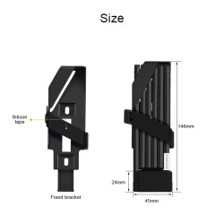 Faltbares Fahrradschloss 67 cm kompakt & sicher | befox.ch