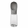 Hundetrinkflasche 550 ml – Wasserflasche für Hunde Grau