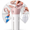 4-in-1 Reiseflaschen Set Flüssigkeitsspender | befox.ch