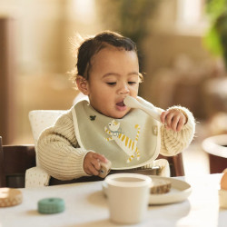 Jollein Lätzchen Jersey Wasserdicht 5er Set Tiny Park | befox.ch