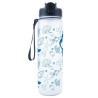 Trinkflasche mit Strohhalm – Wasserflasche 1000 ml Sea Life Blue