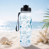 Trinkflasche mit Strohhalm 1000 ml auslaufsicher | befox.ch