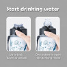 Trinkflasche mit Strohhalm 1000 ml auslaufsicher | befox.ch