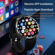 Smartwatch 1,95" AMOLED – 4GB+64GB, Kamera, GPS & Google Apps