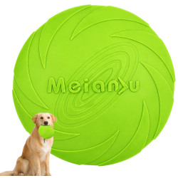 Hunde-Frisbee, Wurfscheibe für Hunde 22cm Grün