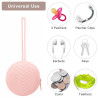 Silikon Schnullerbox Organizer Tasche Rosa BPA frei | befox.ch