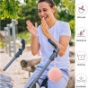 Silikon Schnullerbox – Kleine multifunktionale Organizer Tasche Rosa