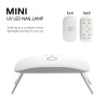 Mini UV LED Nagellampe 12W USB faltbar | befox.ch
