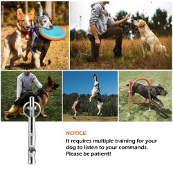 Hundepfeife aus Edelstahl – Trainingspfeife für Hunde