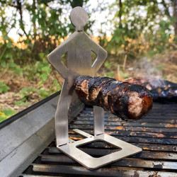Lustiger Wurstständer Edelstahl Grillhalter | befox.ch