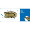 Jilong Schlauchboot Fishman 300 Boat Set