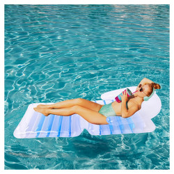 SunClub Wasserlounge Luftmatratze 198x84 cm Blau