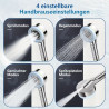 Hochdruck Duschkopf mit Filter & Schlauch 150 cm | befox.ch
