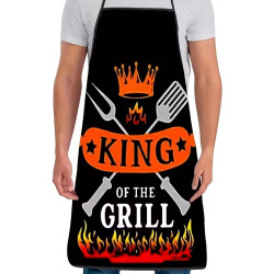 Grillschürze King of The Grill – Lustige Kochschürze