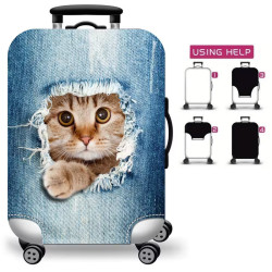 Kofferhülle Grösse M – Travel Cat | befox.ch