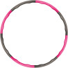 Hula Hoop Reifen Ø95 cm – abnehmbaren Segmente Pink Grau