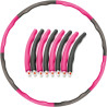 Hula Hoop Reifen 95 cm Pink Grau 1 kg | befox.ch