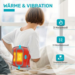 Heiz-Massagegürtel mit Lendenstütze | befox.ch