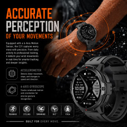 Outdoor GPS Smartwatch C31 Schwarz | befox.ch