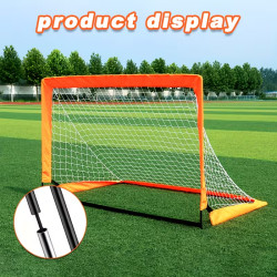 2 Pop-up Fussballtore 120x80 cm mit 6 Markern | befox.ch