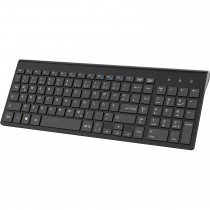 Kabellose Wireless Tastatur im Deutschen Layout (QWERTZ)