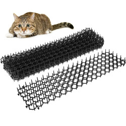 6 Stück Katzen-Abwehrmatte Katzenabschreckungsmatte – Spiessmatten zur Schutz von Gartenpflanzen