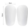 Mini-Schienbeinschoner Weiss 12x8 cm für Kinder | befox.ch