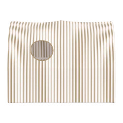 Flexa Dawn Höhle Stripes 86x102x102 | befox.ch