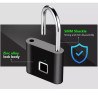 Smart Fingerprint-Vorhängeschloss – Keyless Smart Lock Schloss