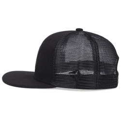 Snapback Baseball Cap Mesh X Schwarz | befox.ch