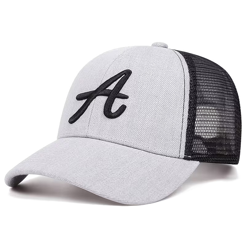 Baseball Cap Mesh A - Grey