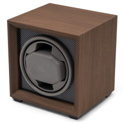 Uhrenbeweger für 1 Uhr, Watchwinder Walnut Prestige Grey