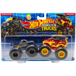 Hot Wheels Monster Trucks 2er-Pack - Dragon Hunter & Dragonizer