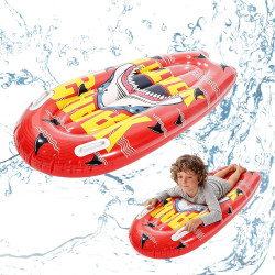 Aufblasbares Bodyboard Kinder 110 cm Rot | befox.ch