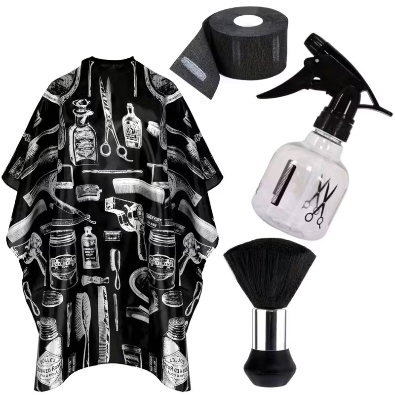 4-teiliges Friseur Set – Coiffure Set 4in1 – Professional Barber Set