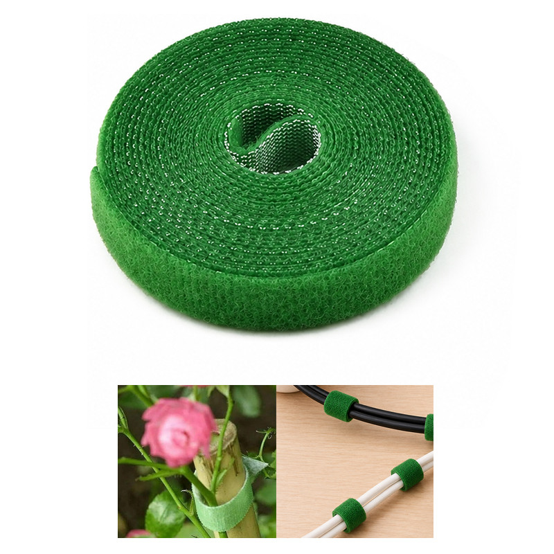 Pflanzenklettband 10 Meter – Flexibler Pflanzenbinder mit Klettverschluss