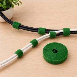 Pflanzenklettband 10 Meter – Flexibler Pflanzenbinder mit Klettverschluss