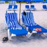 1 Paar Flip-Flop Strandtuch-Clips, Strandtuch Klammer - Arctic Mosaic